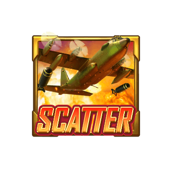 Battleground Royale เกมสล็อตแอคชั่นบนสนามรบที่ท้าทาย 14 สล็อตโดดร่มพีจี_scatter