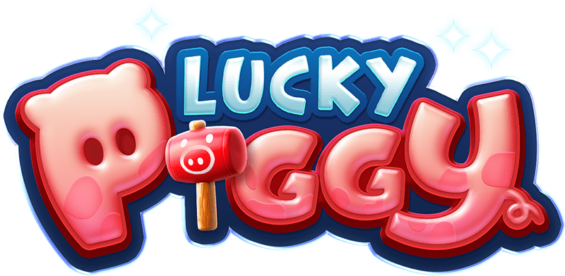 lucky piggy logo en